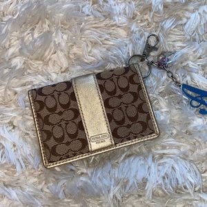 Coach card case